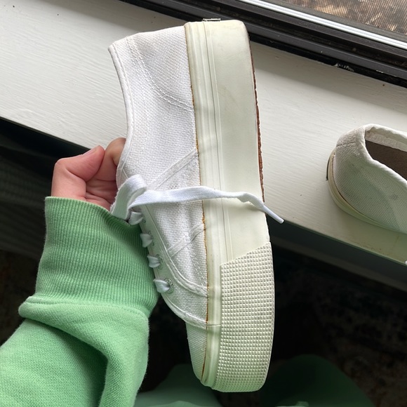 Superga 2790 white flatform 4cm sneakers - Picture 6 of 12